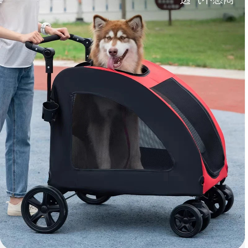 Foldable Pet Cart - Waggy World