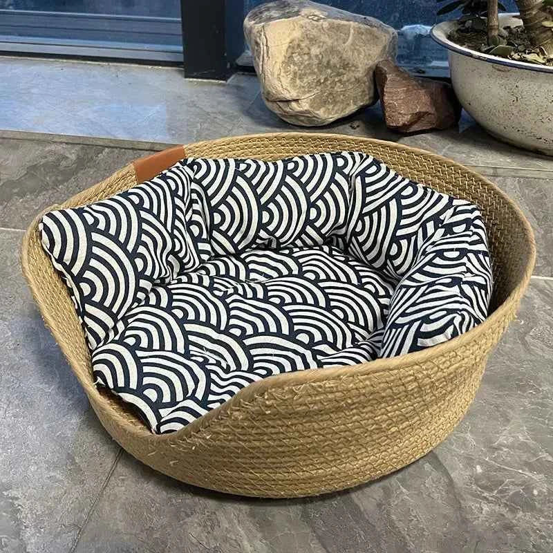 Plush Pet Basket