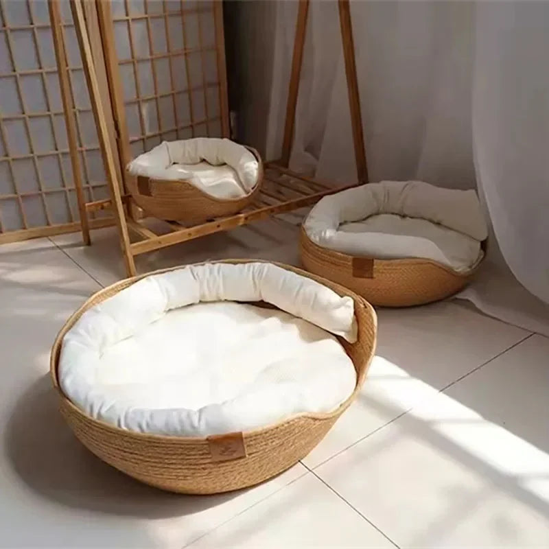 Plush Pet Basket