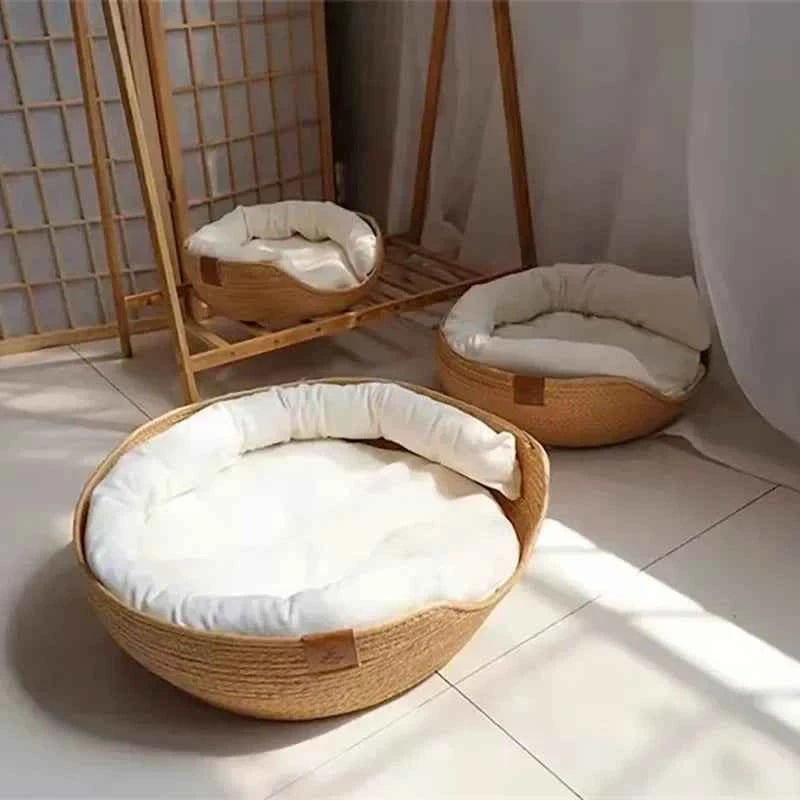 Plush Pet Basket