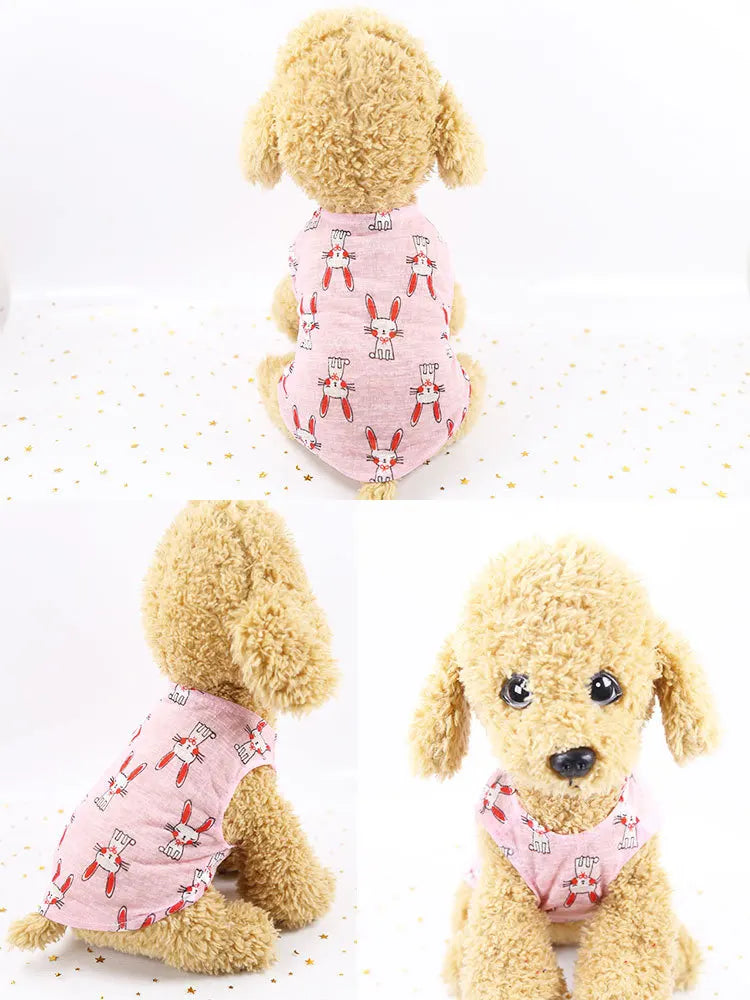 Summer Cat Dog Vest for Small Dogs