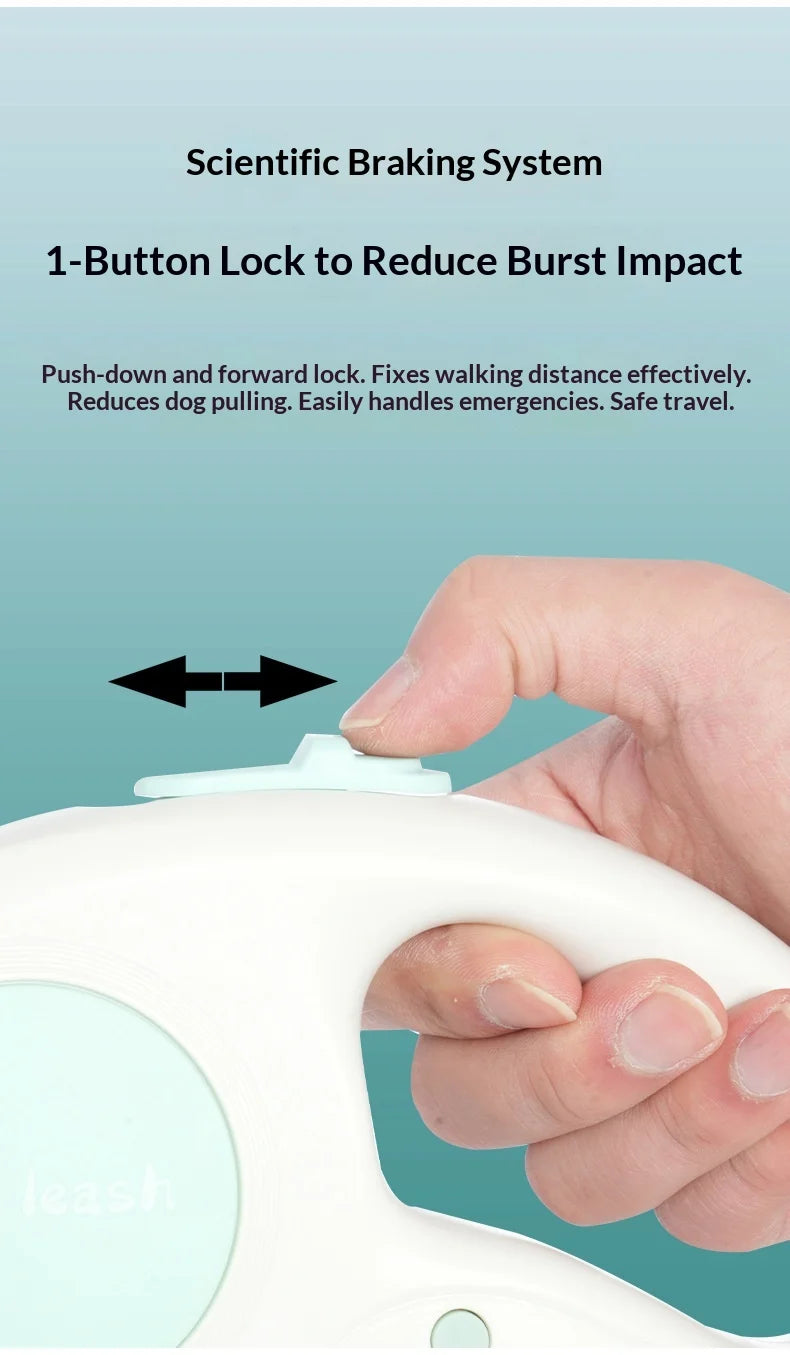 3/5 Meter Retractable Pet Leash for Small Dogs