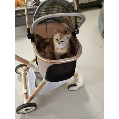 3-in-1 Luxury Pet Stroller
