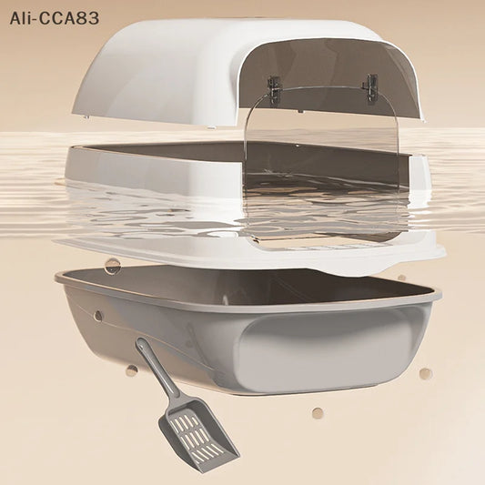 Large Enclosed Litter Box