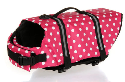 Dog Swimming Life Vest Front View
