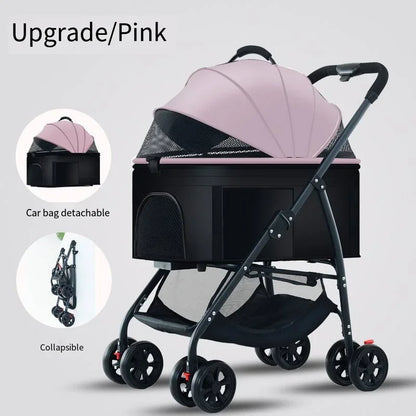 3-in-1 Foldable Pet Stroller