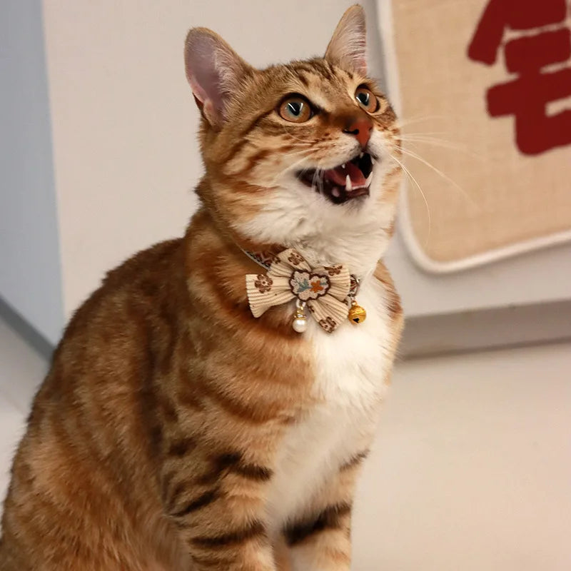 Feline Flower Collar