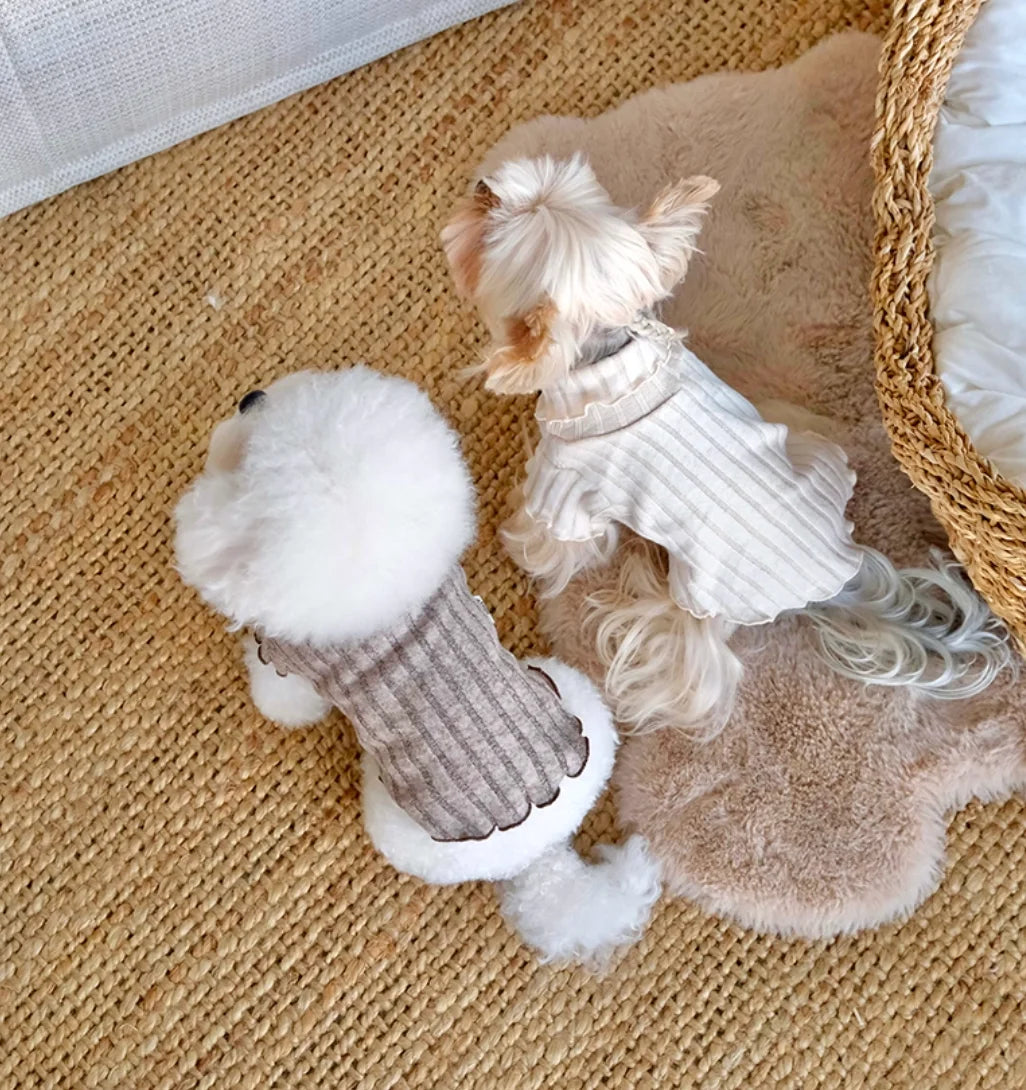 Suede Pet Vest
