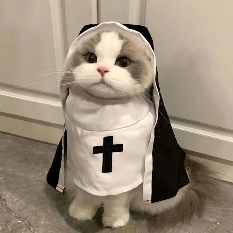 Kitty Nun Costume - Waggy World