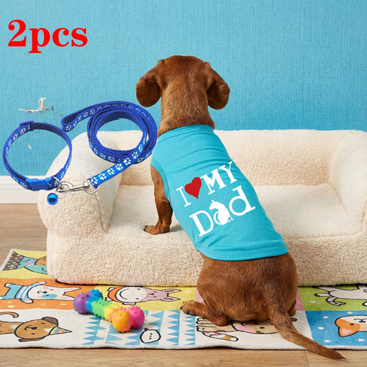 2pc Shirt & Leash