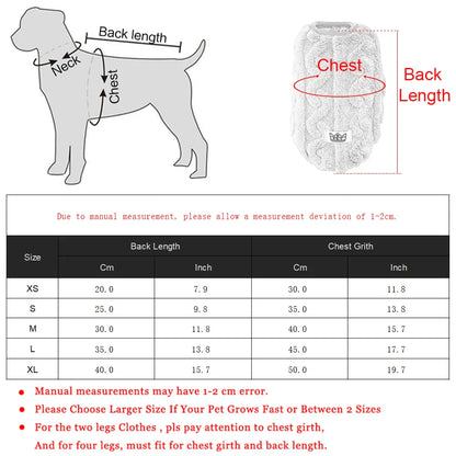 Small Pet Fleece Sweater