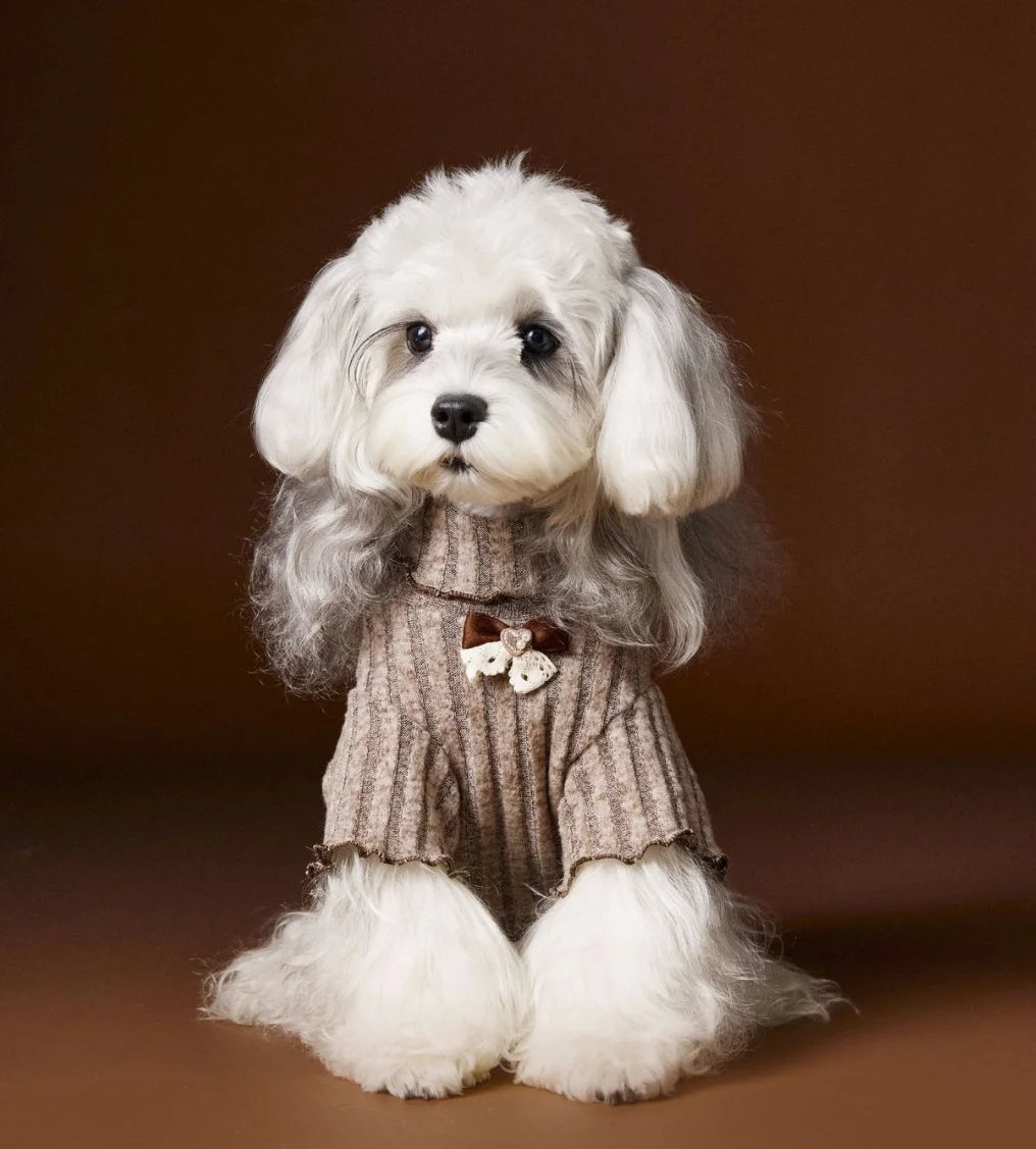 Suede Pet Vest