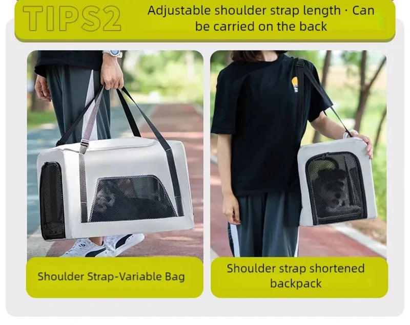 Lightweight Pet Stroller for Small Dogs & Cats