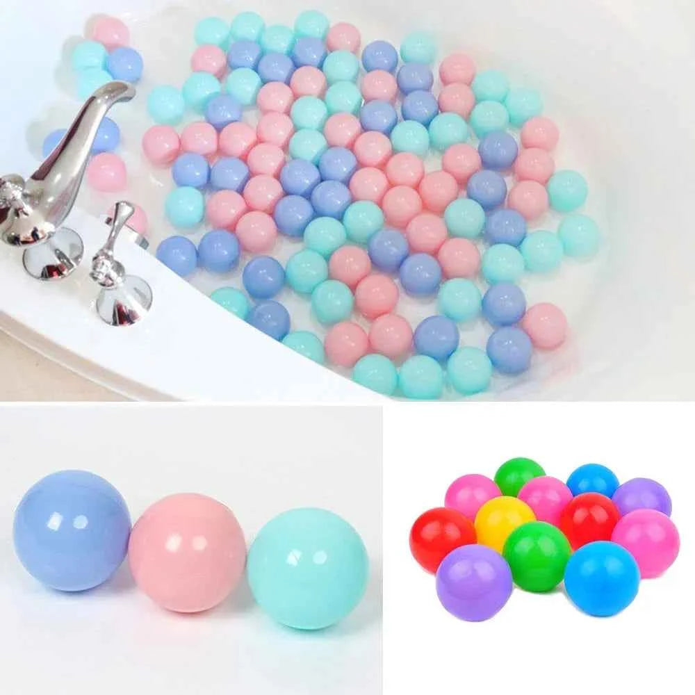 Eco-Friendly Colorful Plastic Pool Balls
