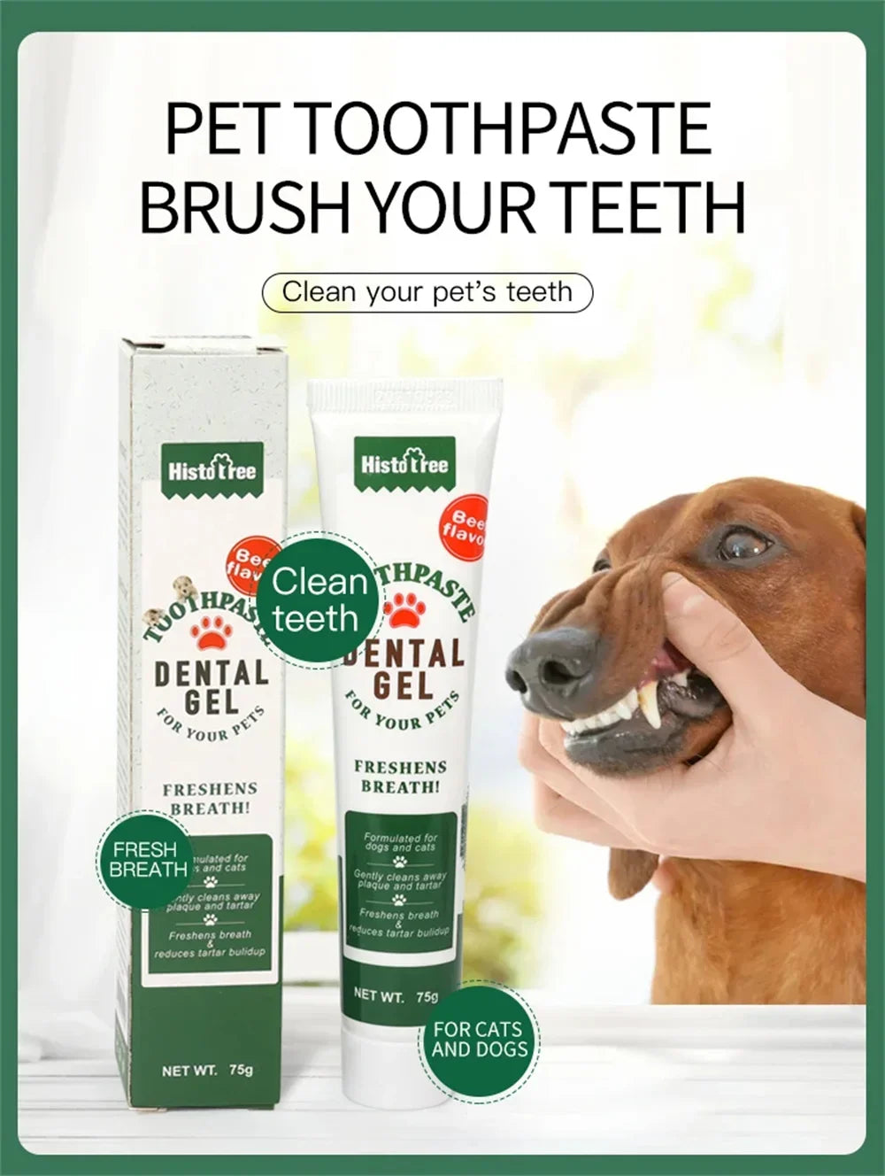 Dental Gel Pet Toothpaste