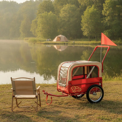 Convertible Dog Bike Trailer & Stroller