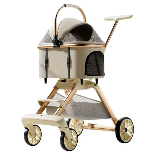 3-in-1 Luxury Pet Stroller