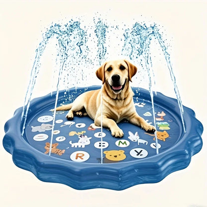 Dog Splash Pool with Sprinkler