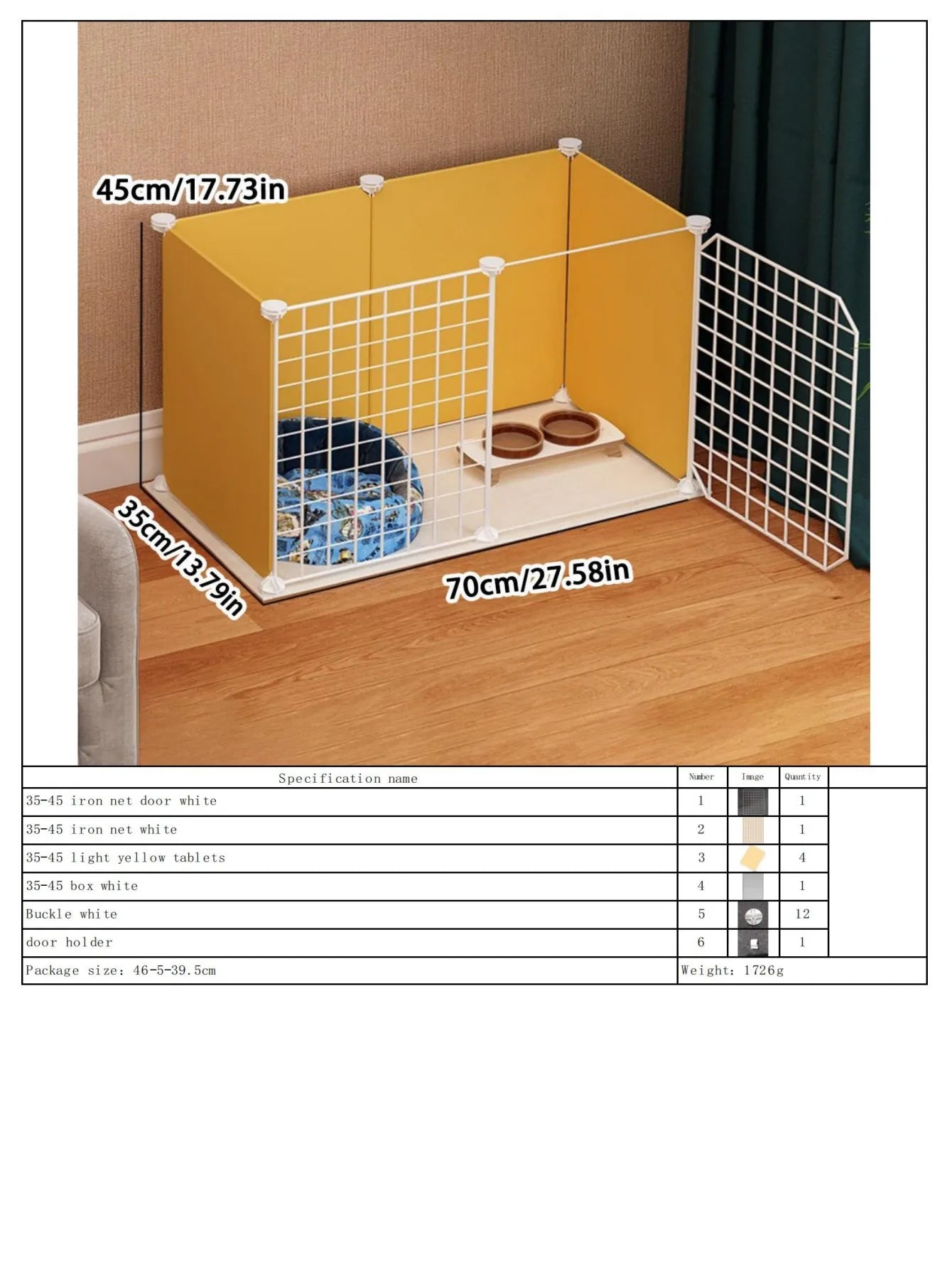 Indoor Pet Enclosure