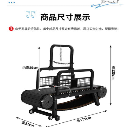 Non-Motorized Adjustable Dog Treadmill