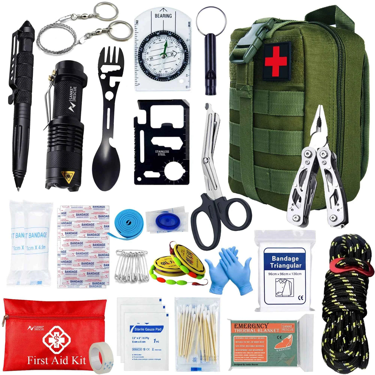 Tactical Emergency First Aid Kit – Your Lifesaver for Outdoor Adventures