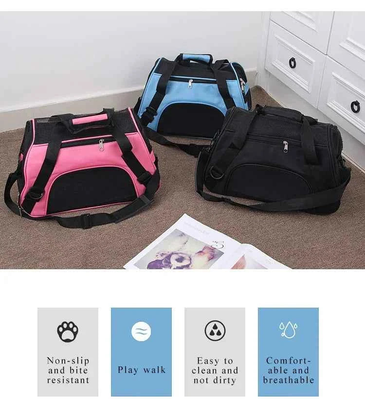 Portable Dog Cat Carrier Bag