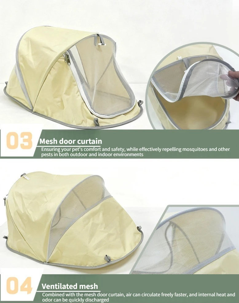 Portable Pop-Up Pet Tent