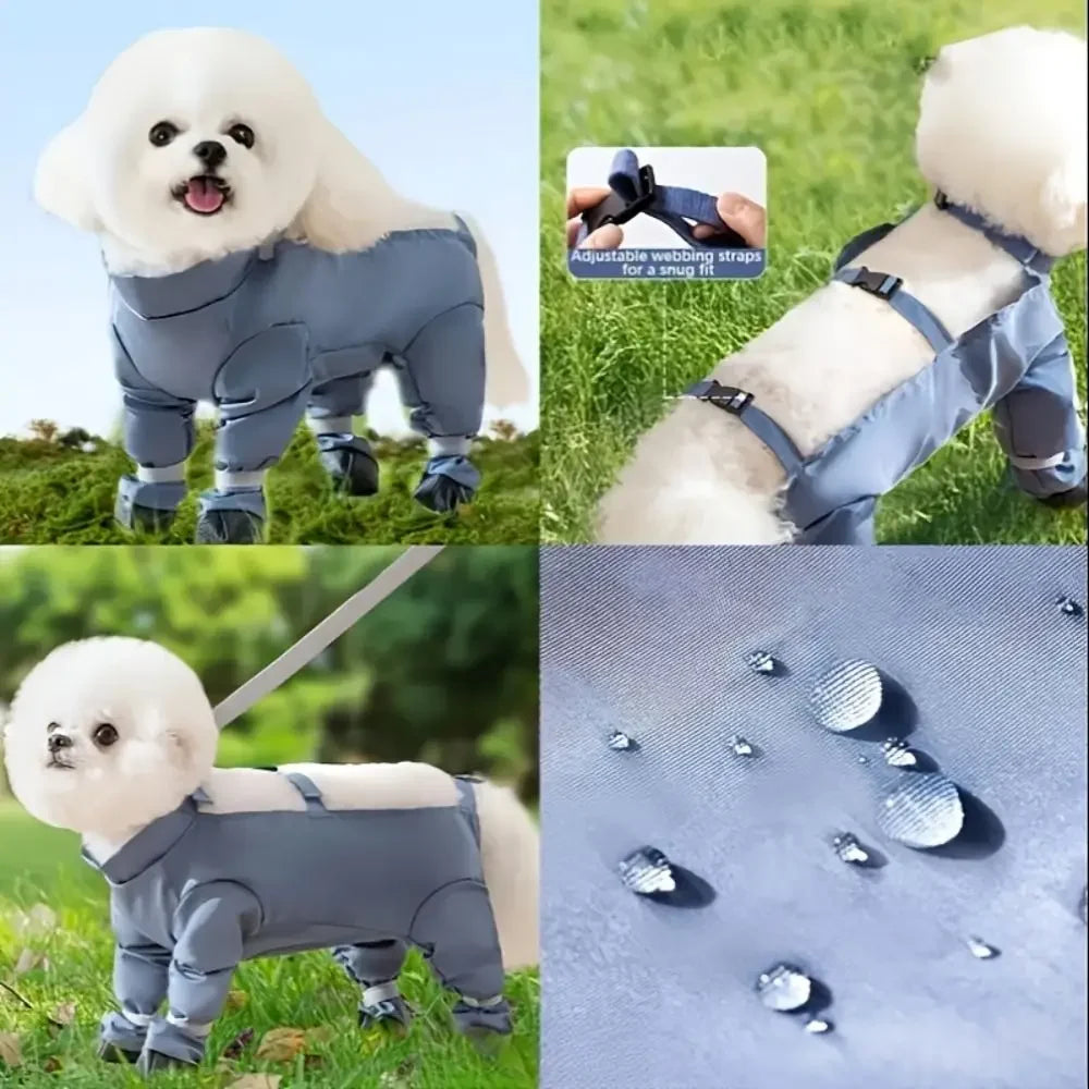 Adjustable Dog Shoe Gaiters - Waggy World