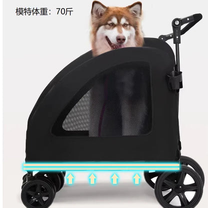 Foldable Pet Cart