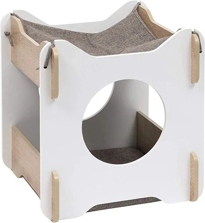 Luxury Wooden Pet House & Kennel - Waggy World