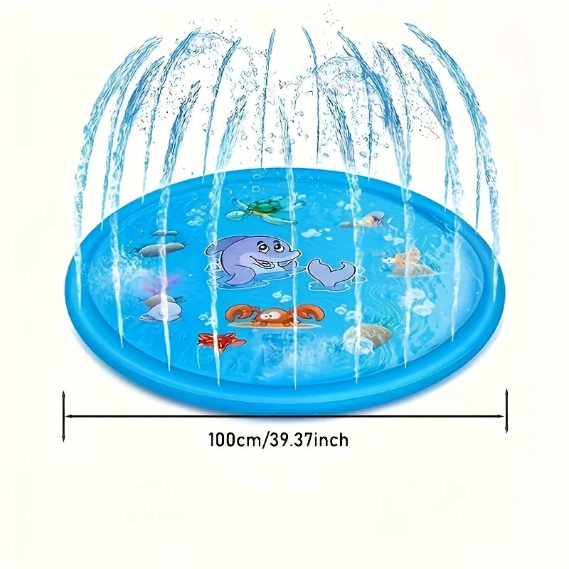 Dog Splash Pool with Sprinkler
