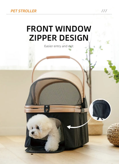 Customized Aluminum Pet Stroller