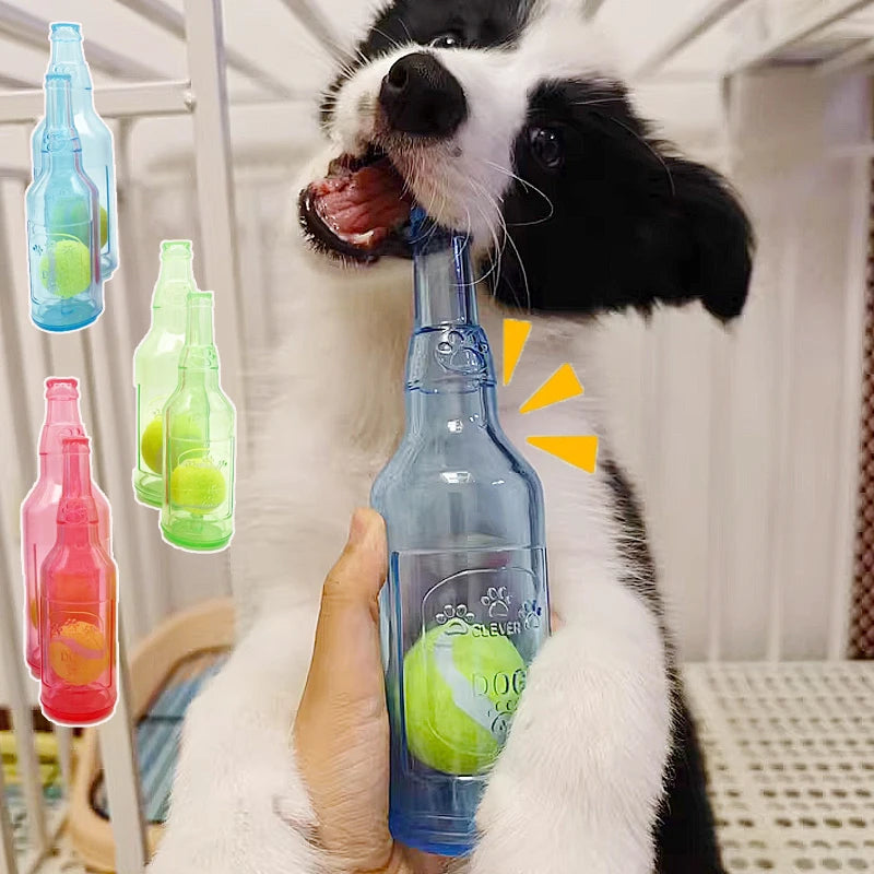 Beer Bottle Chew Toy