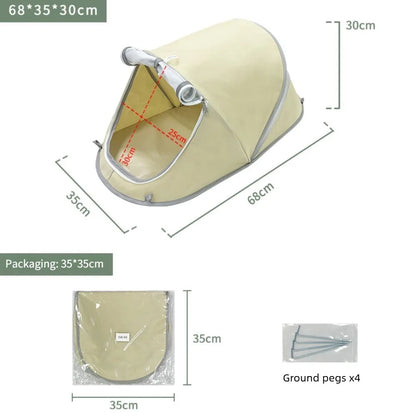 Portable Pop-Up Pet Tent