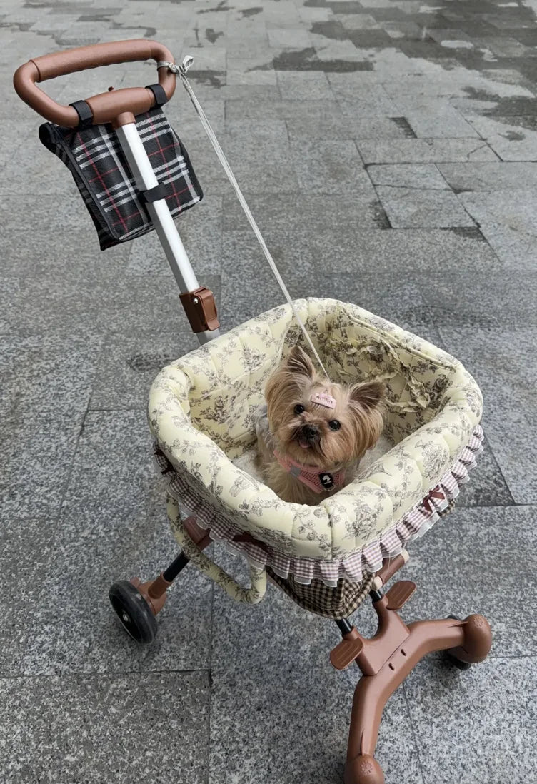 2026 Foldable Pet Stroller for Small Dogs & Cats - Waggy World