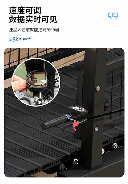 Non-Motorized Adjustable Dog Treadmill