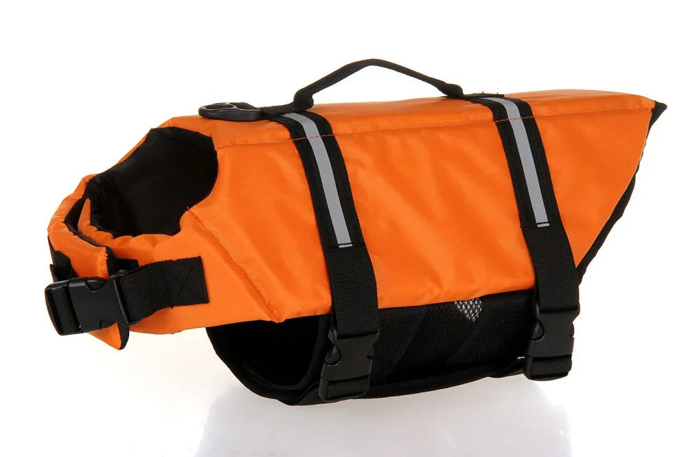 Dog Swimming Life Vest Front View