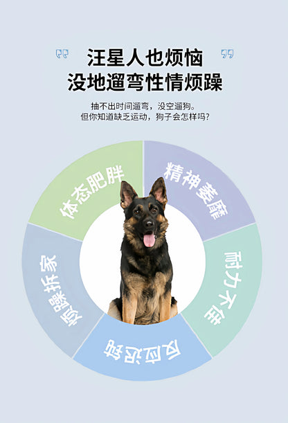 Non-Motorized Adjustable Dog Treadmill