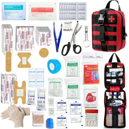 205-Piece Emergency First Aid Kit
