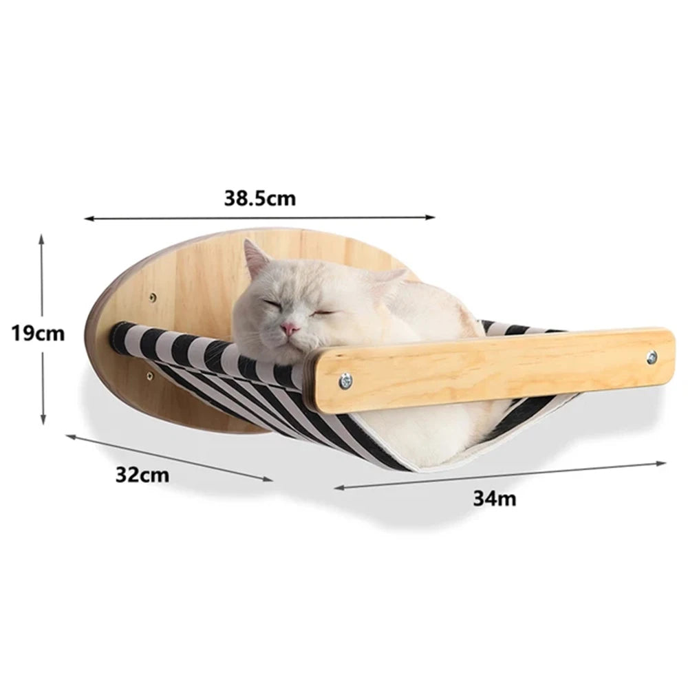 Wooden Cat Climbing Shelves