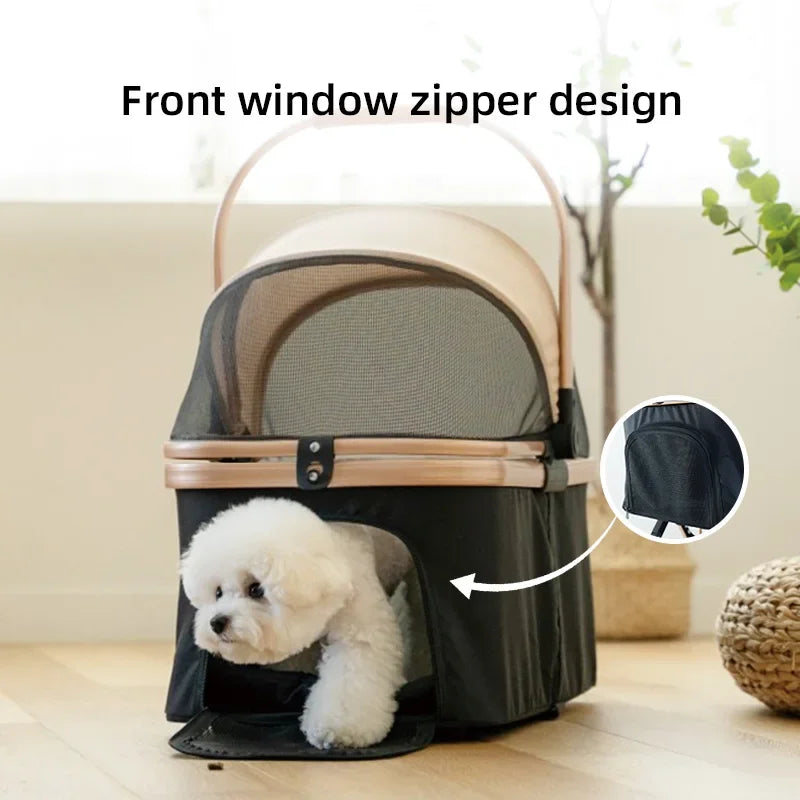 Customized Aluminum Pet Stroller