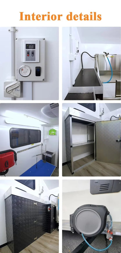 Customized Mobile Pet Grooming Trailer