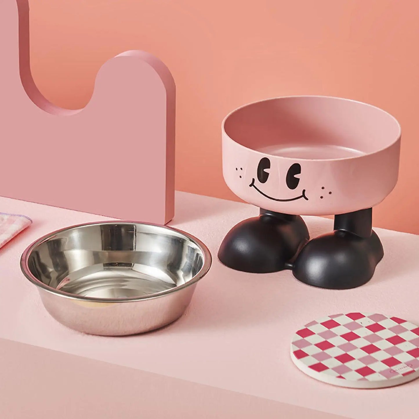 Elevated Stainless steel Water bowl
