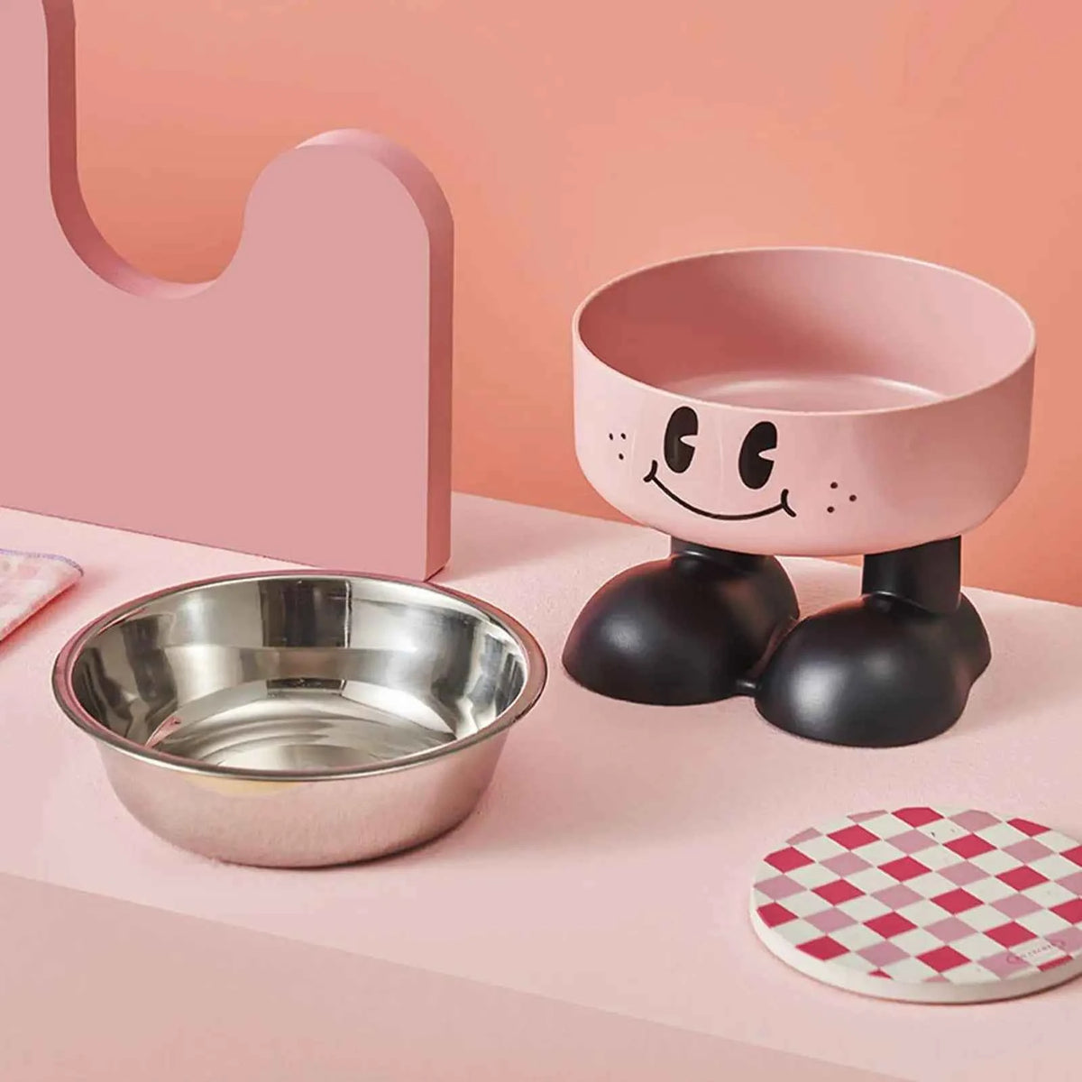 Elevated Stainless steel Water bowl