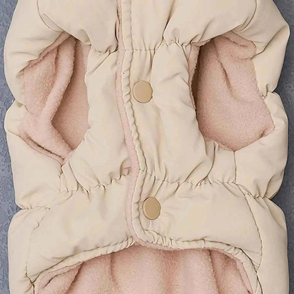 Small Pet Winter Puff Jacket