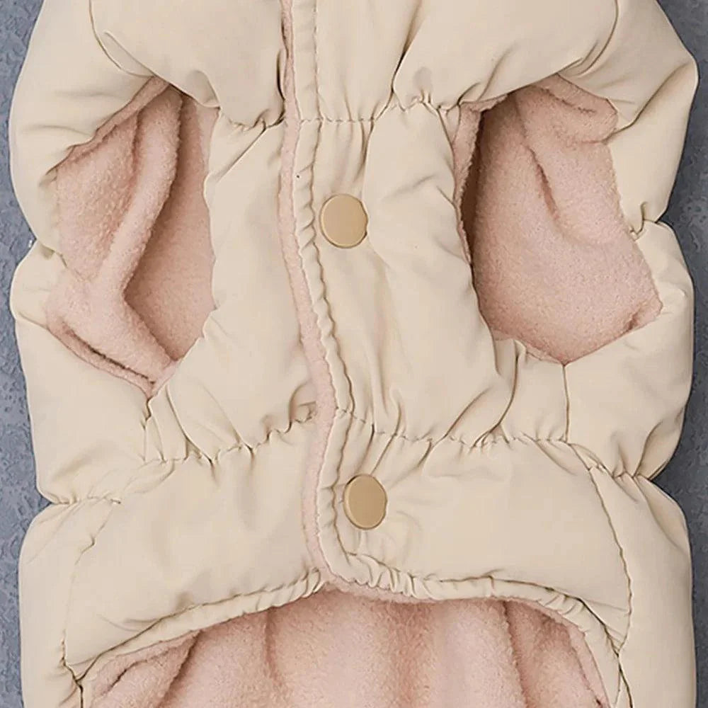 Small Pet Winter Puff Jacket
