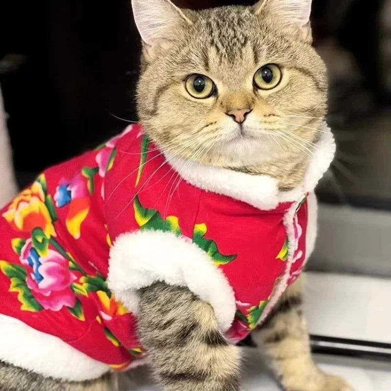 Cat Flower Vest - Waggy World