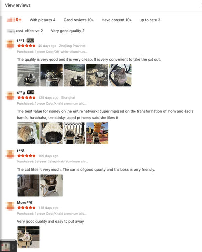 3-in-1 Luxury Pet Stroller