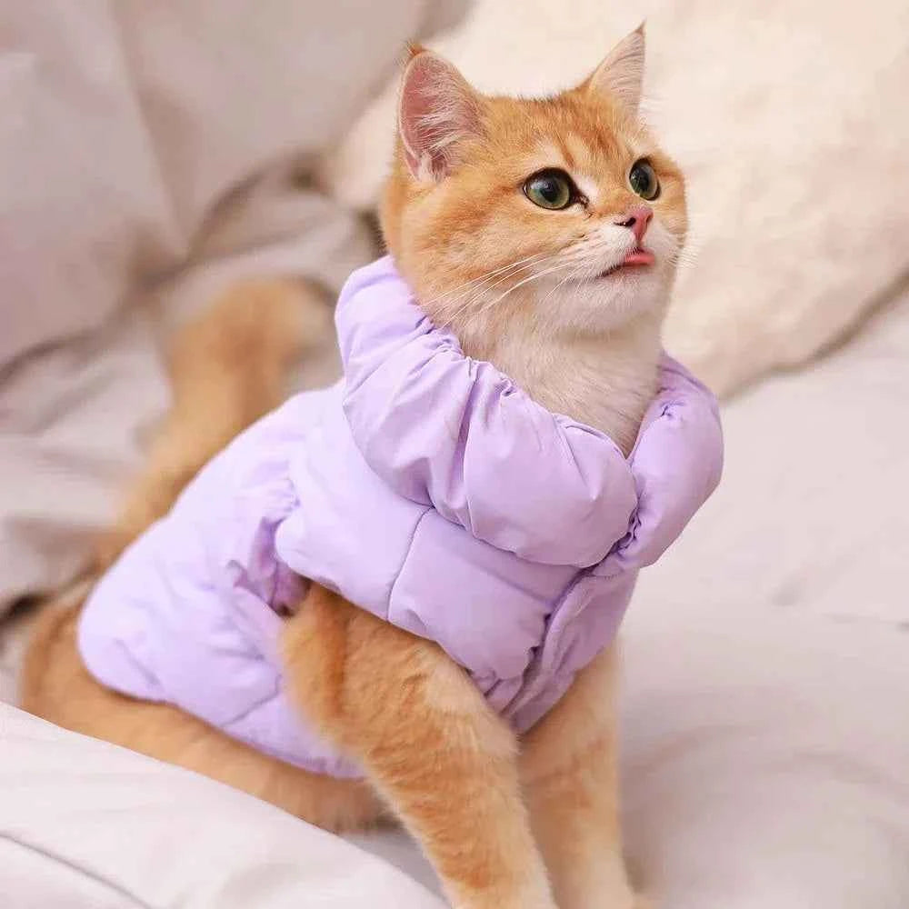 Small Pet Winter Puff Jacket