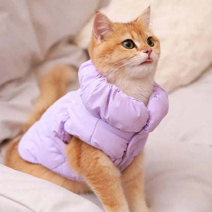 Small Pet Winter Puff Jacket